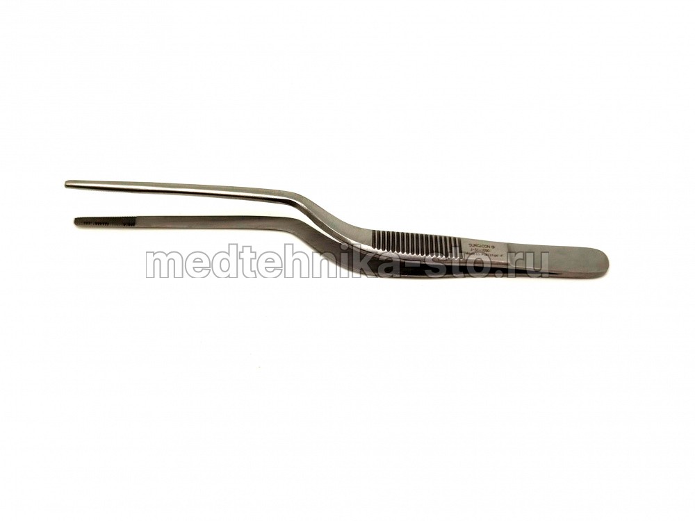 Пинцет ушной штыковидный хирургический, 140 мм, Surgicon