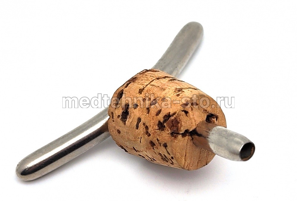 Капельница к флаконам для хлороформа и эфира СССР